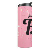 Bouteilles Isothermes Personnalisé 50 et fabuleux joyeux cinquantième an (Tourné sur la gauche)