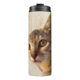 Bouteilles Isothermes Personnalisé Animaux de compagnie Photo Kitten Cha
