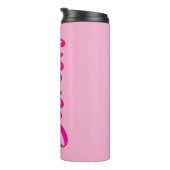 Bouteilles Isothermes Personnalisé Hot Pink Bold (Tourné sur la droite)