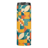 Bouteilles Isothermes Personnalisé Retro géométrique coloré (Dos)