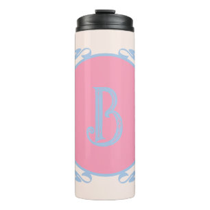 Bouteilles Isothermes Personnalisé rose et bleu 