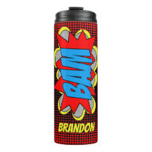 Personnalisé Vintage Comic Book Pop Art Style BAM!