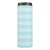Bouteilles Isothermes Personnaliser avec le nom Miss Preppy Blue Stripes (Dos)