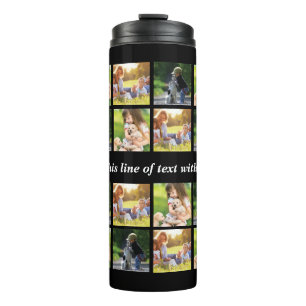 Bouteilles Isothermes Personnaliser le collage photo et le texte