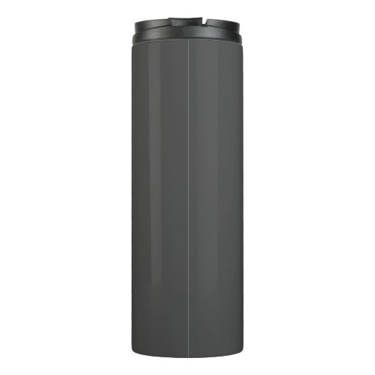 Bouteilles Isothermes Personnaliser le nom blanc Script vertical, gris f (Dos)