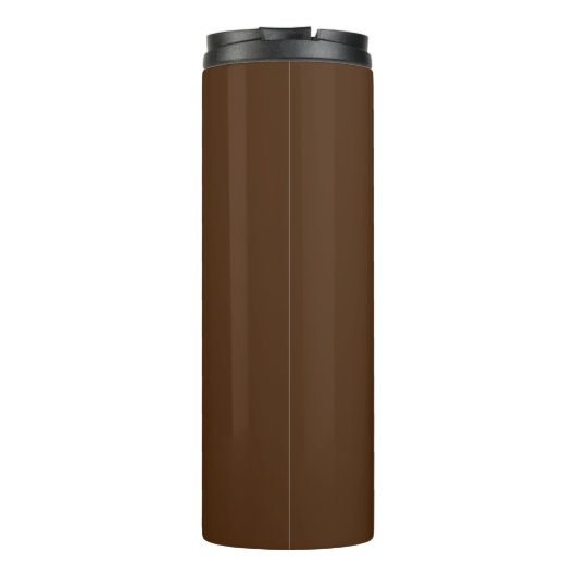 Bouteilles Isothermes Personnaliser le nom Gold Script Vertical, Chocola (Dos)