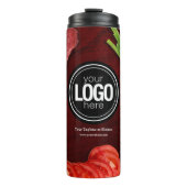 Bouteilles Isothermes Personnaliser le thème du restaurant steak (Devant)