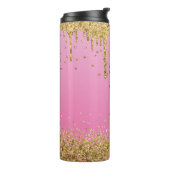 Bouteilles Isothermes Personnaliser Parties scintillant rose Tumbler the (Tourné sur la gauche)
