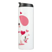 Bouteilles Isothermes Petit chiot de la Saint-Valentin (Tourné sur la droite)