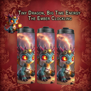 Bouteilles Isothermes Petit Dragon, Grande Énergie – L'Ember Clockling