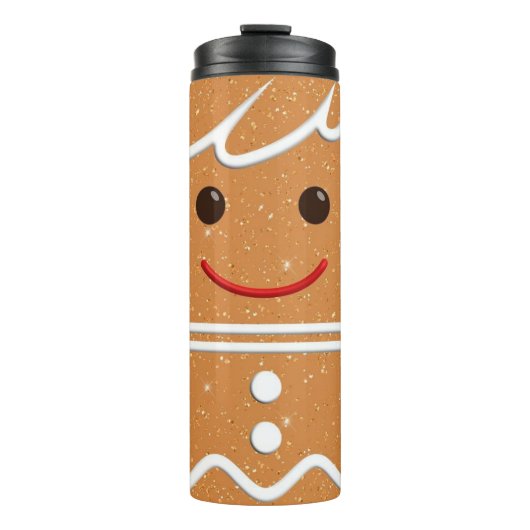 Bouteilles Isothermes Petite fille en pain d'épices (Devant)