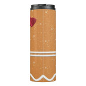 Bouteilles Isothermes Petite fille en pain d'épices (Dos)