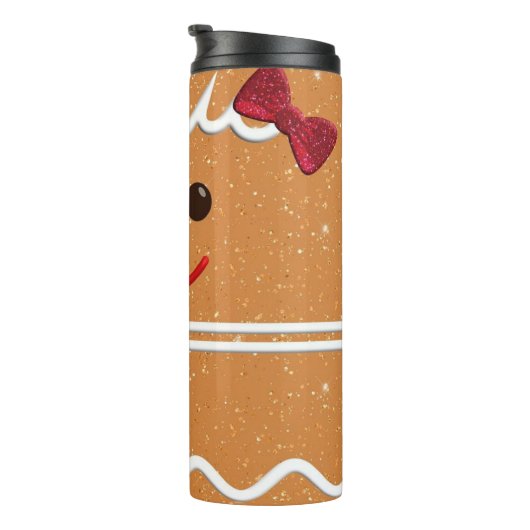 Bouteilles Isothermes Petite fille en pain d'épices (Tourné sur la droite)