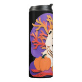 Bouteilles Isothermes PETITE PERSONNALISER de Chow à la crème BOO (Tourné sur la gauche)