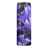 Bouteilles Isothermes Petits iris bleus Floral de printemps (Dos)