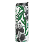 Bouteilles Isothermes Petits panda sur (Tourné sur la gauche)