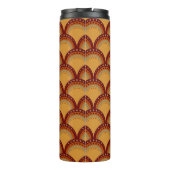 Bouteilles Isothermes Pétoncles avec points, Bourgogne, Rouille, Apricot (Dos)