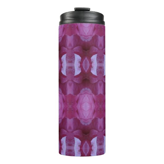 Bouteilles Isothermes Petunia rose Ikat (Devant)