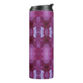 Bouteilles Isothermes Petunia rose Ikat (Tourné sur la gauche)