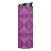Bouteilles Isothermes Pétunia rose Ikat 4 (Tourné sur la gauche)