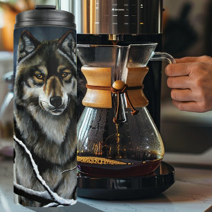 Bouteilles Isothermes Peupliers de peupliers de loup de bois Alpha