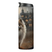 Bouteilles Isothermes Peur d'Halloween de Poméranie (Tourné sur la droite)