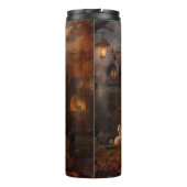 Bouteilles Isothermes Peur Halloween caniche (Dos)