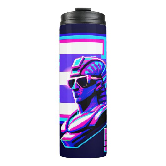 Bouteilles Isothermes Pharaoh Synthwave (Devant)