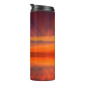 Bouteilles Isothermes Phare au coucher du soleil (Tourné sur la droite)