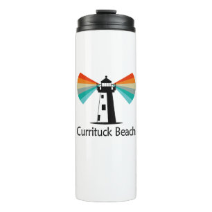 Bouteilles Isothermes Phare de Currituck Beach Arc-en-ciel