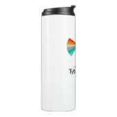 Bouteilles Isothermes Phare de Georgia de Tybee Island (Tourné sur la gauche)