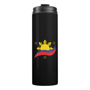 Bouteilles Isothermes Philippines Philippin Pilipino Drapeau