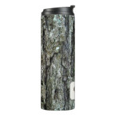 Bouteilles Isothermes Photo botanique d'écorce en bois de pin tout nom (Tourné sur la gauche)