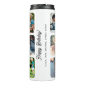 Bouteilles Isothermes Photo collage amour vous papa texte personnalisé (Dos)