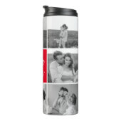 Bouteilles Isothermes Photo Collage Couple Moderne & Citation De La Lune (Tourné sur la droite)