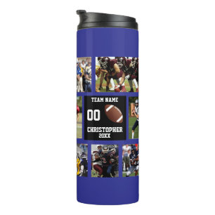 Bouteilles Isothermes Photo Collage Football