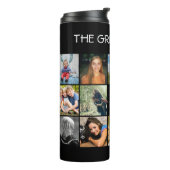 Bouteilles Isothermes Photo Collage Love Script (Tourné sur la gauche)