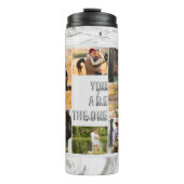 Bouteilles Isothermes Photo Collage Vous êtes le marbre gris (Devant)