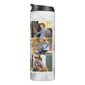 Bouteilles Isothermes Photo Collage Vous êtes le marbre gris (Tourné sur la droite)