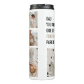 Bouteilles Isothermes Photo de collection moderne et cadeau de Fête des  (Dos)