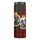 Bouteilles Isothermes Photo de Noël Baubles Joyeux Bénédiction Espoir (Dos)