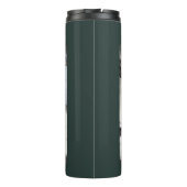 Bouteilles Isothermes Photo du chien mignon Noël Break Green (Dos)