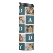 Bouteilles Isothermes Photo et cadeaux de papa vert et de collage modern (Tourné sur la droite)