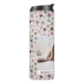 Bouteilles Isothermes Photo Motif du meilleur chien du monde (Tourné sur la gauche)