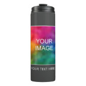 Bouteilles Isothermes Photo Ou Logo Design Moderne Simple Modèle Meilleu (Devant)