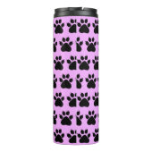 Bouteilles Isothermes Photo pour animaux customisés et Empreinte de patt (Dos)