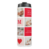 Bouteilles Isothermes Photo Rouge et rose Meilleure mère Ever Venin (Devant)