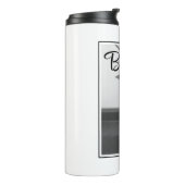 Bouteilles Isothermes Photo simple d'un ananas avec une initiale unique (Tourné sur la gauche)