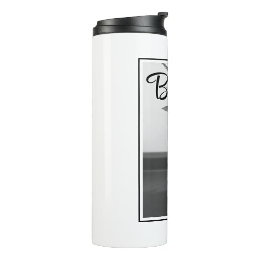 Bouteilles Isothermes Photo simple d'un ananas avec une initiale unique (Tourné sur la gauche)