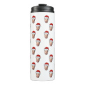 Bouteilles Isothermes Photo sur mesure Santa Hat Cadeau de Noël (Devant)